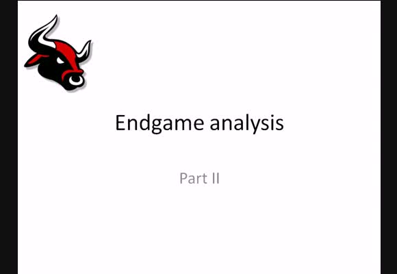 Endgame analyse II