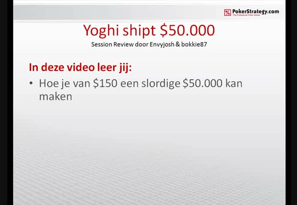 MTT: Yoghi shipt $50.000 -deel 1-