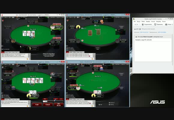 Poker jest prosty! - Robmaf gra NL50