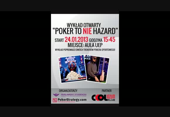 Wykład - Poker to nie hazard