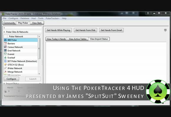 Guide to Pokertracker 4: Using The Pokertracker 4 HUD