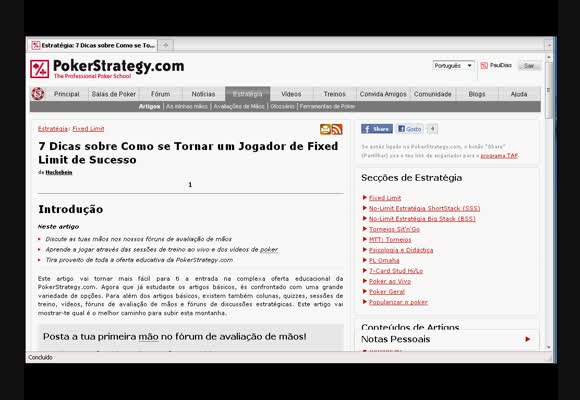 7 Dicas sobre Como se Tornar um Jogador de Fixed Limit de Sucesso
