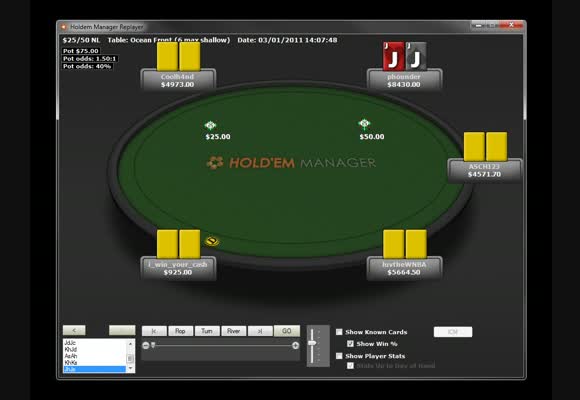 NL BSS High Stakes - Revisão de mãos do phounderAA por any2just4u