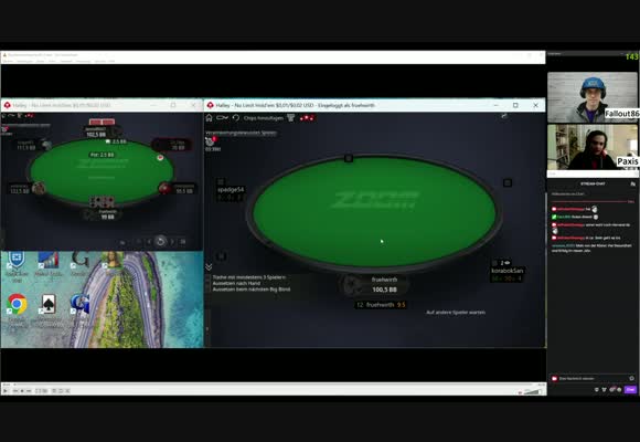 Pokerstammtisch Sessionreview NL 2 Nunitaker mit Fallout86