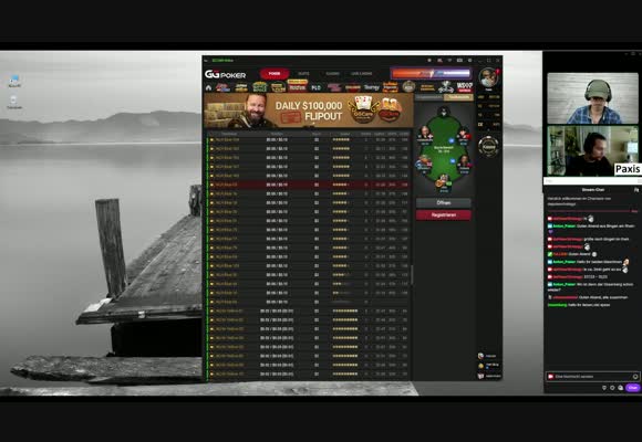 Fallout coacht Paxis NL 10 beim Pokerstammtisch 