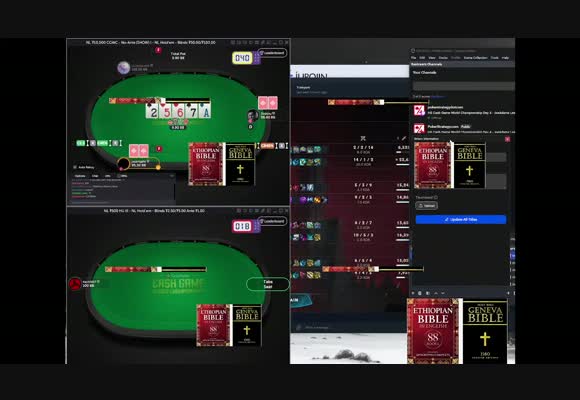 HS Cash Game World Championship - SeaLlama streams