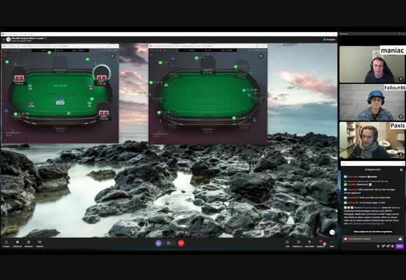 maniac spielt SnGs Live - PokerStammtisch