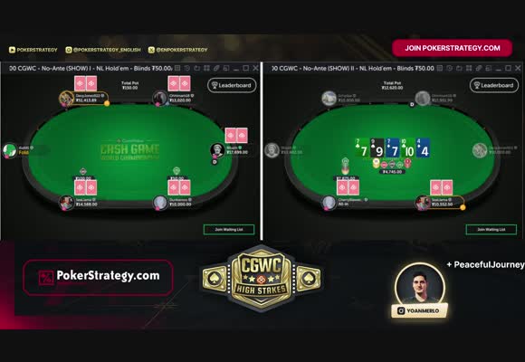 HS Cash Game World Championship - Jungleman in the mix!