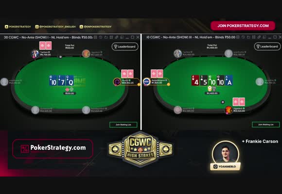 HS Cash Game World Championship - TaxHere Still Leads Davy & Biluzin Are Chasing