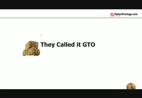 They Called it GTO - Bluffing range as PFA on the flop