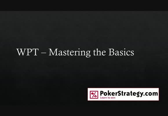 Festiwal filmowy WPTGlobal - Mastering the Basics 