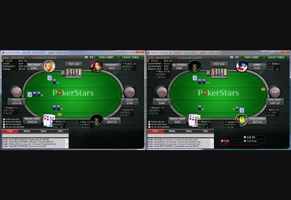 PokerStars中额桌 - 大筹码(BSS-SH)非满员桌现场评论视频Ⅰ(译制)