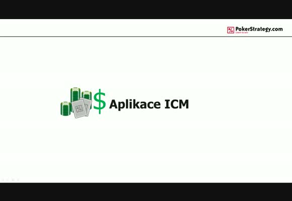 Aplikace ICM