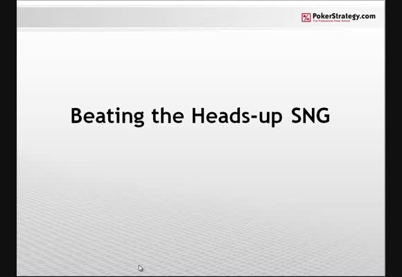 Beating the Heads-up Sit & Go (Dubbed)