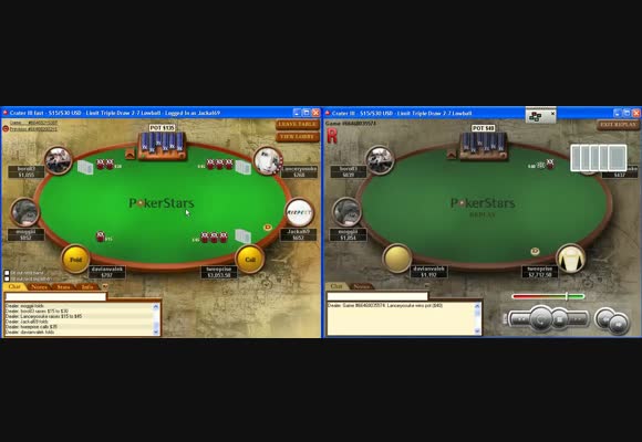 Triple Draw 2-7 Lowball - Practice (Dubbed)