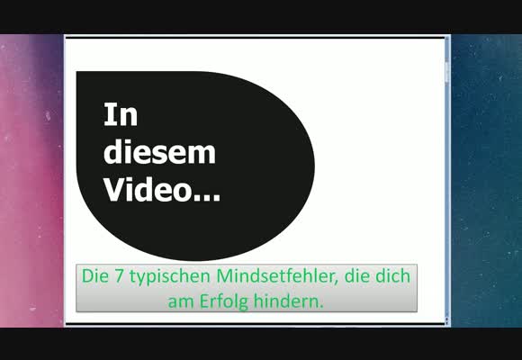 7 typische Mindsetfehler!