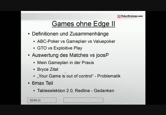 Games ohne Edge Teil 2