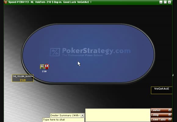 SnG $210 Heads-up