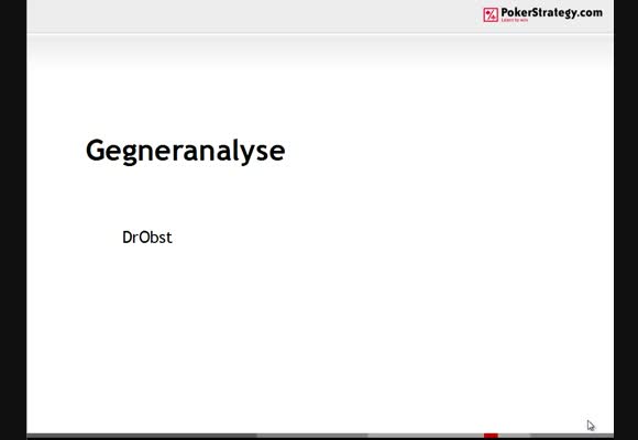 Gegneranalyse mit DrObst