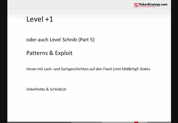 Level + 1 - (Level Schnib - Teil 5) Schnibl0r & OnkelHotte