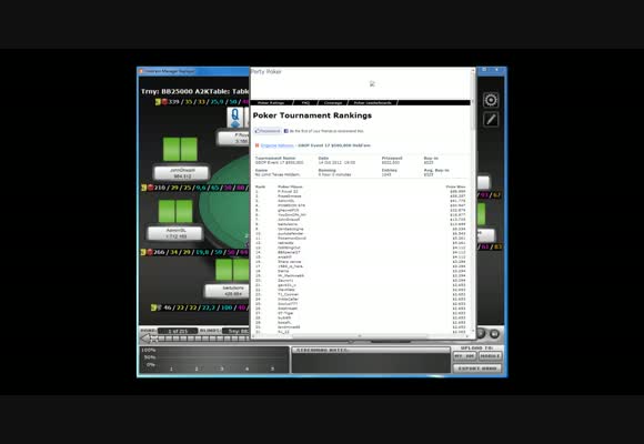 GSOP for the win! Final Table