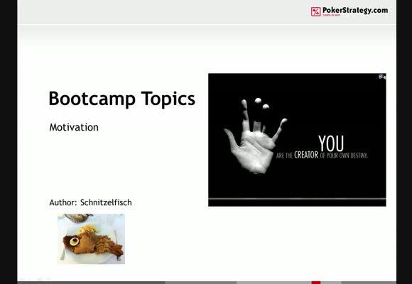 Bootcamp Topics: Motivation