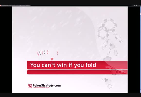 Weekly Freebie: You Can't Win if you Fold - Part 2