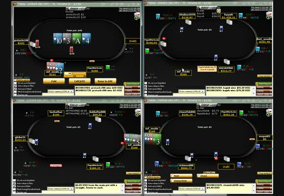 PLO $200 SH Live Video
