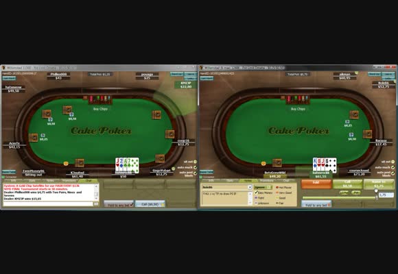 PLO $50 Live Video