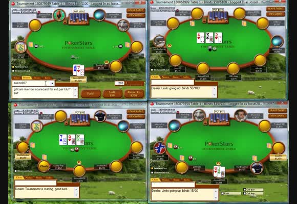 SnG $225 - $555 Live Video