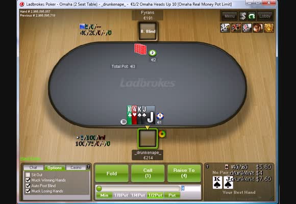 PLO €200 HU Live Video