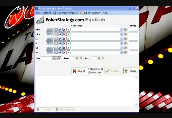 PokerStrategy.com EquiLab Einführung