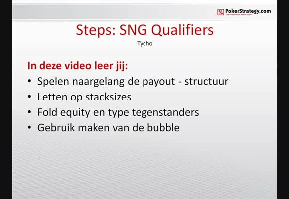 Steps: SNG Qualifiers -deel 1-