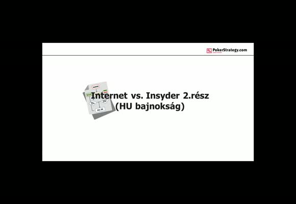 Internet vs Insyder HU párbaj 2. rész - Internet
