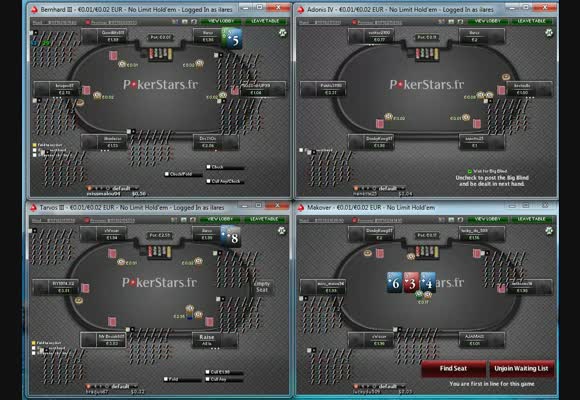Challenge 100% VPIP en nl2 par ilares