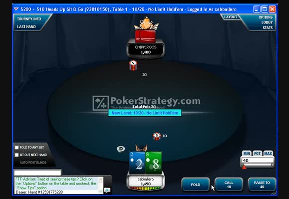 SNG Heads-Up $200 Live