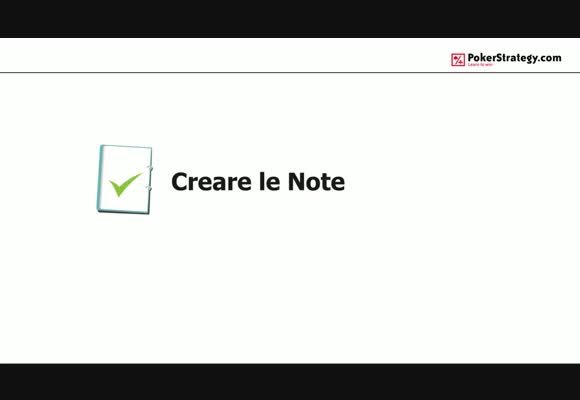 Creare le note