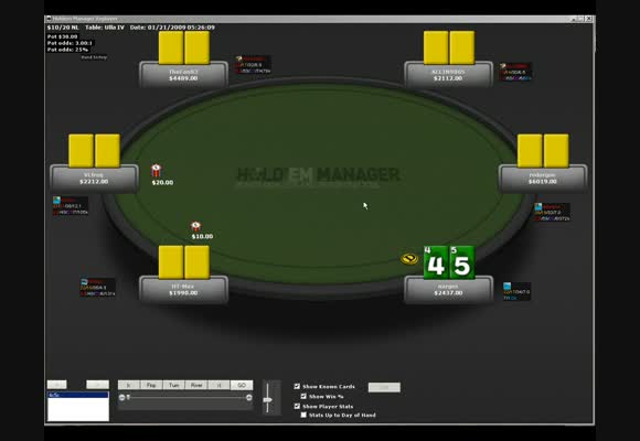 NL 1000$ SH - session review