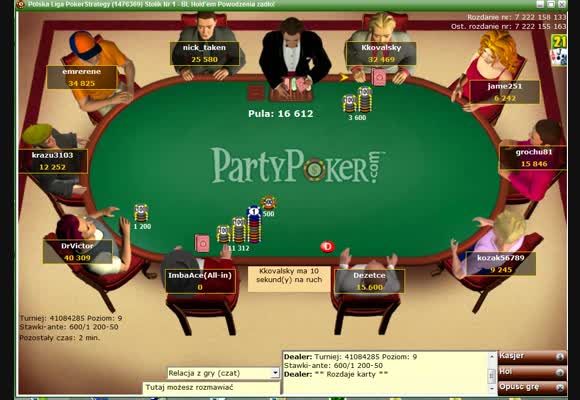 LPS I - Turniej 2 - Final Table