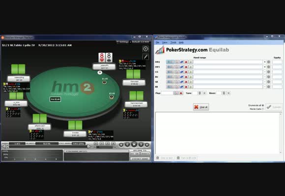Bluffcatching - 3-bet pots IP