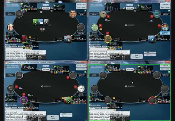 NL100 short handed z yacem - część 2