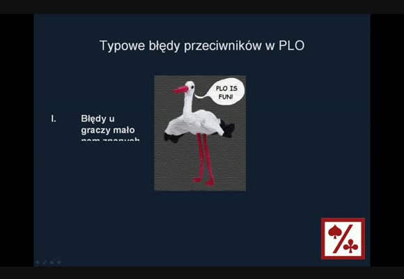 Typowe błędy przeciwników w pot-limit Omaha