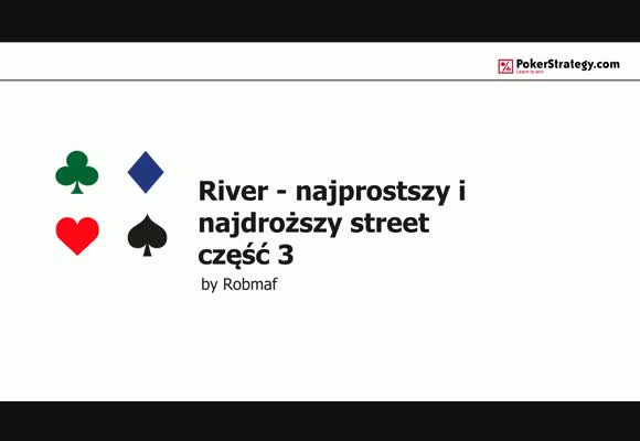 River - najprostszy i najdroższy street: raise, call i fold