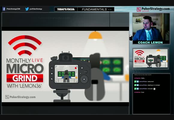 Live Microstakes Grind - Focusing On The Thought Process