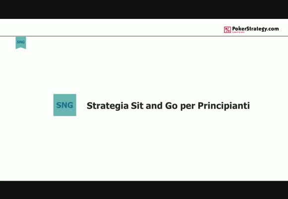 Strategia Sit and Go per Principianti