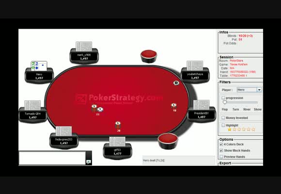 Бьём SNG $15 On Demand на PokerStars