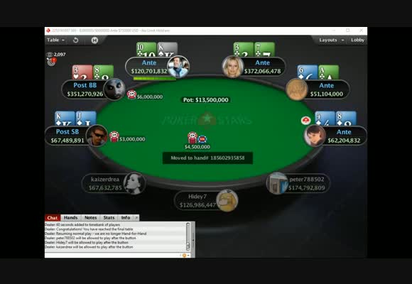 Обзор юбилейного Sunday Million $10M GTD с Коллином, часть 1