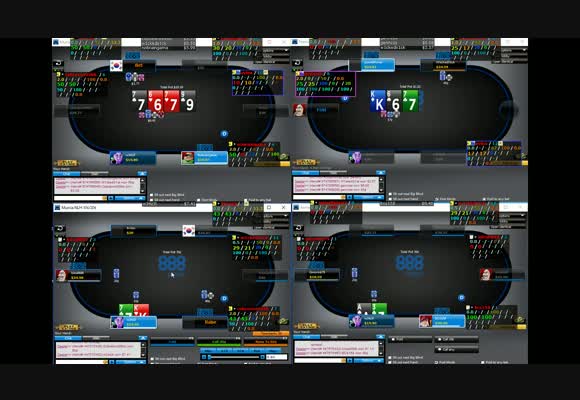 w34z3l на 888 - NL $20, Контбеты и баррелинг, часть 3