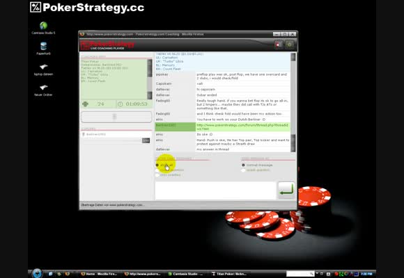 Titan Poker table search