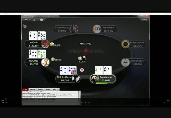 $102,000 Super High Roller WCOOP Final Table